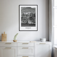 Bonifacio Portrait B&W Poster