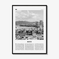 Bonn Print Black and White, Bonn Wall Art, Bonn Poster, Bonn Photo, Bonn Wall Décor, Germany, North Rhine-Westphalia, Deutschland