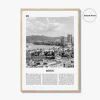 Bonn Print Black and White, Bonn Wall Art, Bonn Poster, Bonn Photo, Bonn Wall Décor, Germany, North Rhine-Westphalia, Deutschland