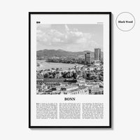 Bonn Print Black and White, Bonn Wall Art, Bonn Poster, Bonn Photo, Bonn Wall Décor, Germany, North Rhine-Westphalia, Deutschland