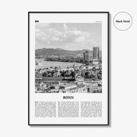 Bonn Print Black and White, Bonn Wall Art, Bonn Poster, Bonn Photo, Bonn Wall Décor, Germany, North Rhine-Westphalia, Deutschland