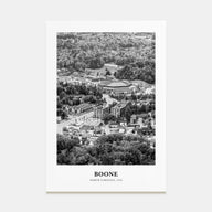 Boone Portrait B&W No 1 Poster