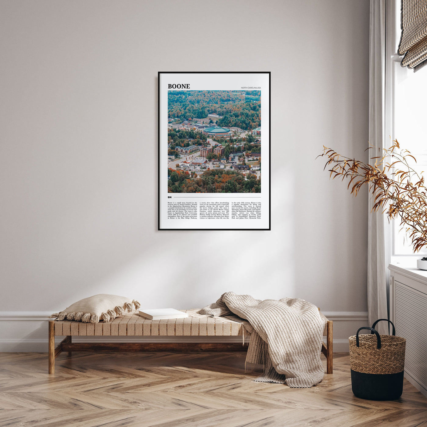Boone Travel Color Poster
