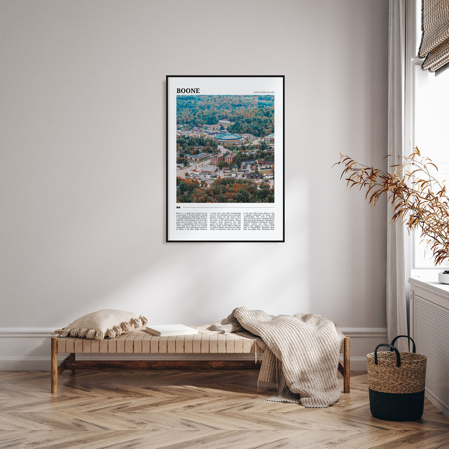 Boone Travel Color Poster