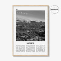 Boquete Print Black and White, Boquete Wall Art, Boquete Poster, Boquete Photo, Boquete Wall Décor, Boquete Map, Panama