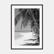 Boracay Photo B&W Poster