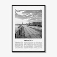 Bordeaux Print Black and White No 2, Bordeaux Wall Art, Bordeaux Poster, Bordeaux Photo, Bordeaux Wall Décor, France, Bordèu, Gironde