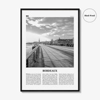Bordeaux Print Black and White No 2, Bordeaux Wall Art, Bordeaux Poster, Bordeaux Photo, Bordeaux Wall Décor, France, Bordèu, Gironde