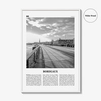 Bordeaux Print Black and White No 2, Bordeaux Wall Art, Bordeaux Poster, Bordeaux Photo, Bordeaux Wall Décor, France, Bordèu, Gironde