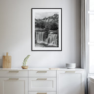 Bosnia and Herzegovina Photo B&W Poster
