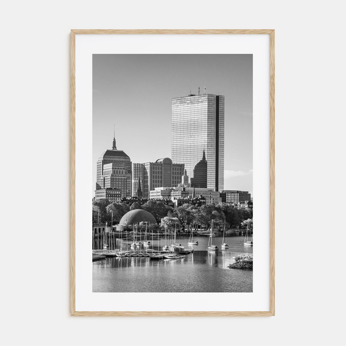 Boston Photo B&W No 1 Poster