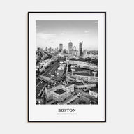 Boston Portrait B&W No 3 Poster