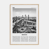Boston Travel B&W No 3 Poster