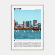 Boston Travel Color No 1 Poster