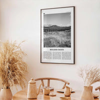 Boulder County Print Black and White, Boulder County Wall Art, Boulder County Poster, Boulder County Photo, Boulder Wall Décor, Boulder Map