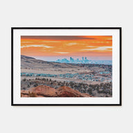 Boulder Landscape Color Poster