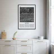 Boulder Travel B&W No 3 Poster