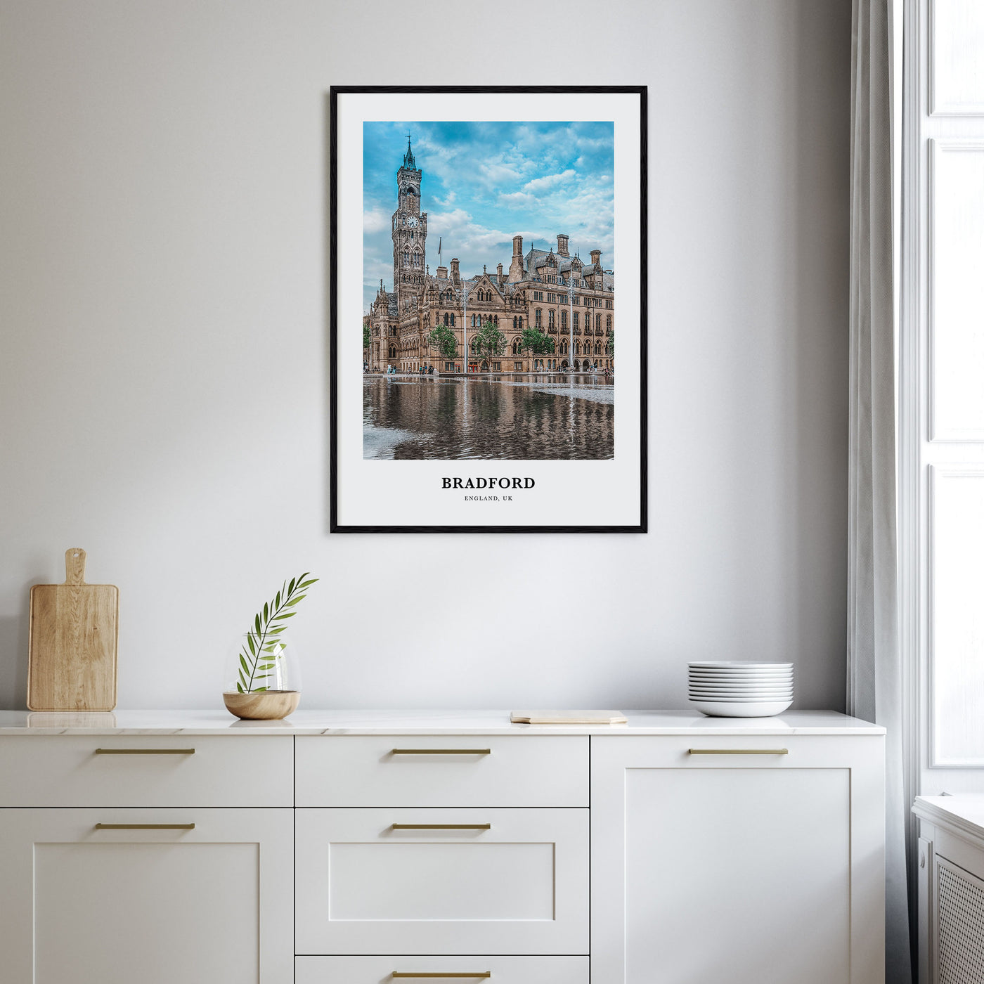 Bradford Portrait Color Poster