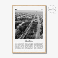 Brasilia Print Black and White No 1, Brasília Wall Art, Brasília Poster, Brasília Photo, Brasília Wall Decor, Brazil, Brasil, South America