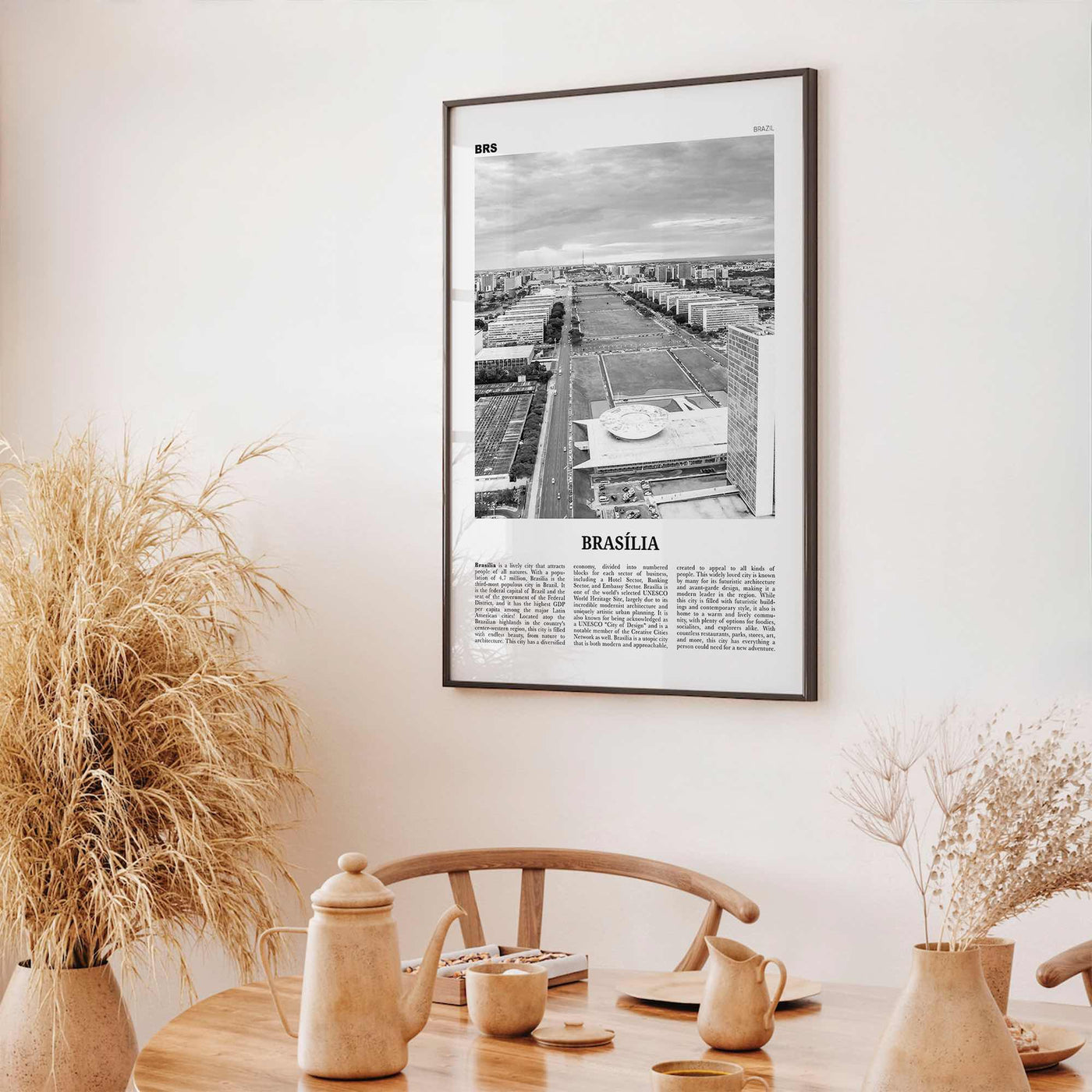 Brasilia Print Black and White No 2, Brasília Wall Art, Brasília Poster, Brasília Photo, Brasília Wall Decor, Brazil, Brasil, South America