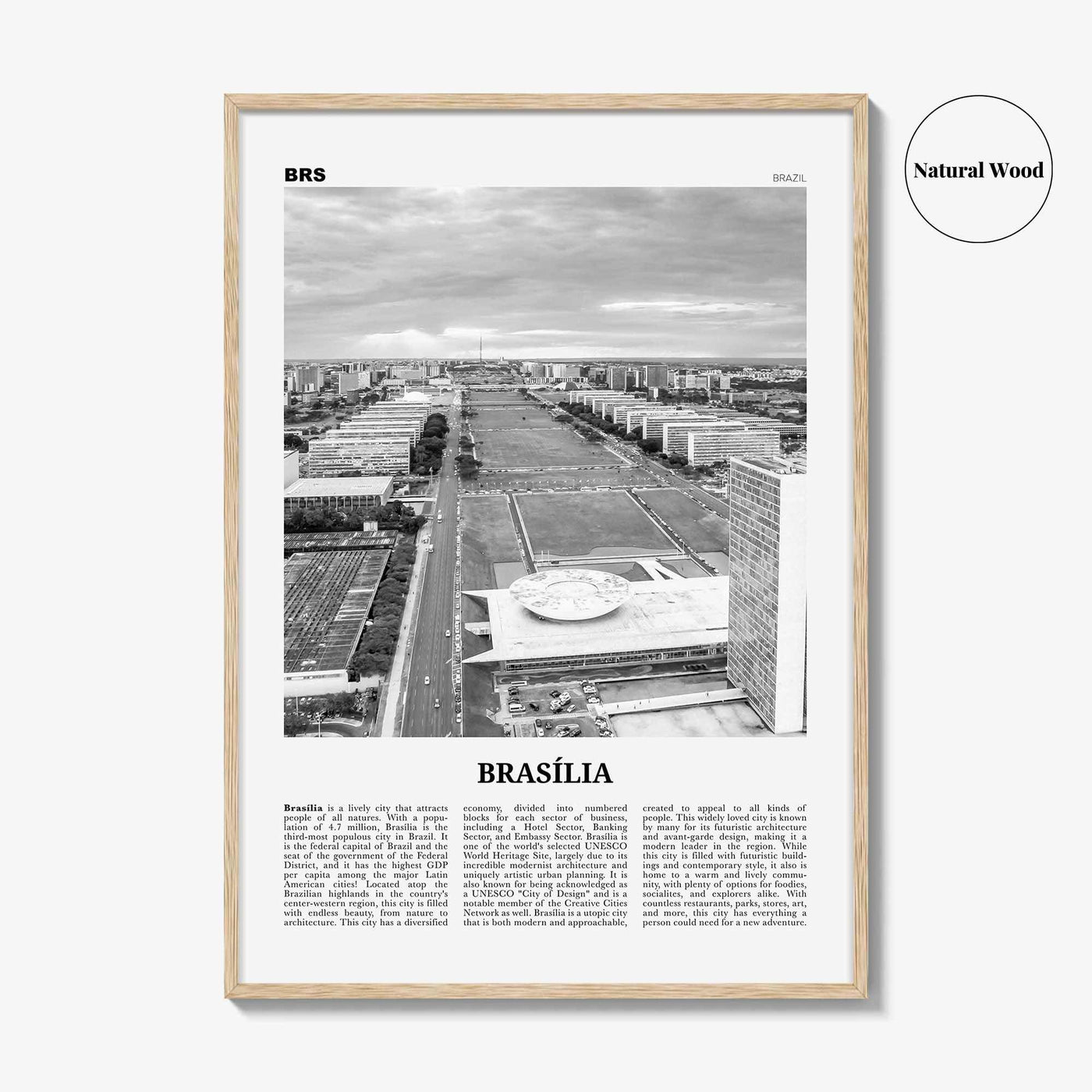 Brasilia Print Black and White No 2, Brasília Wall Art, Brasília Poster, Brasília Photo, Brasília Wall Decor, Brazil, Brasil, South America