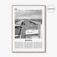 Brasilia Print Black and White No 2, Brasília Wall Art, Brasília Poster, Brasília Photo, Brasília Wall Decor, Brazil, Brasil, South America