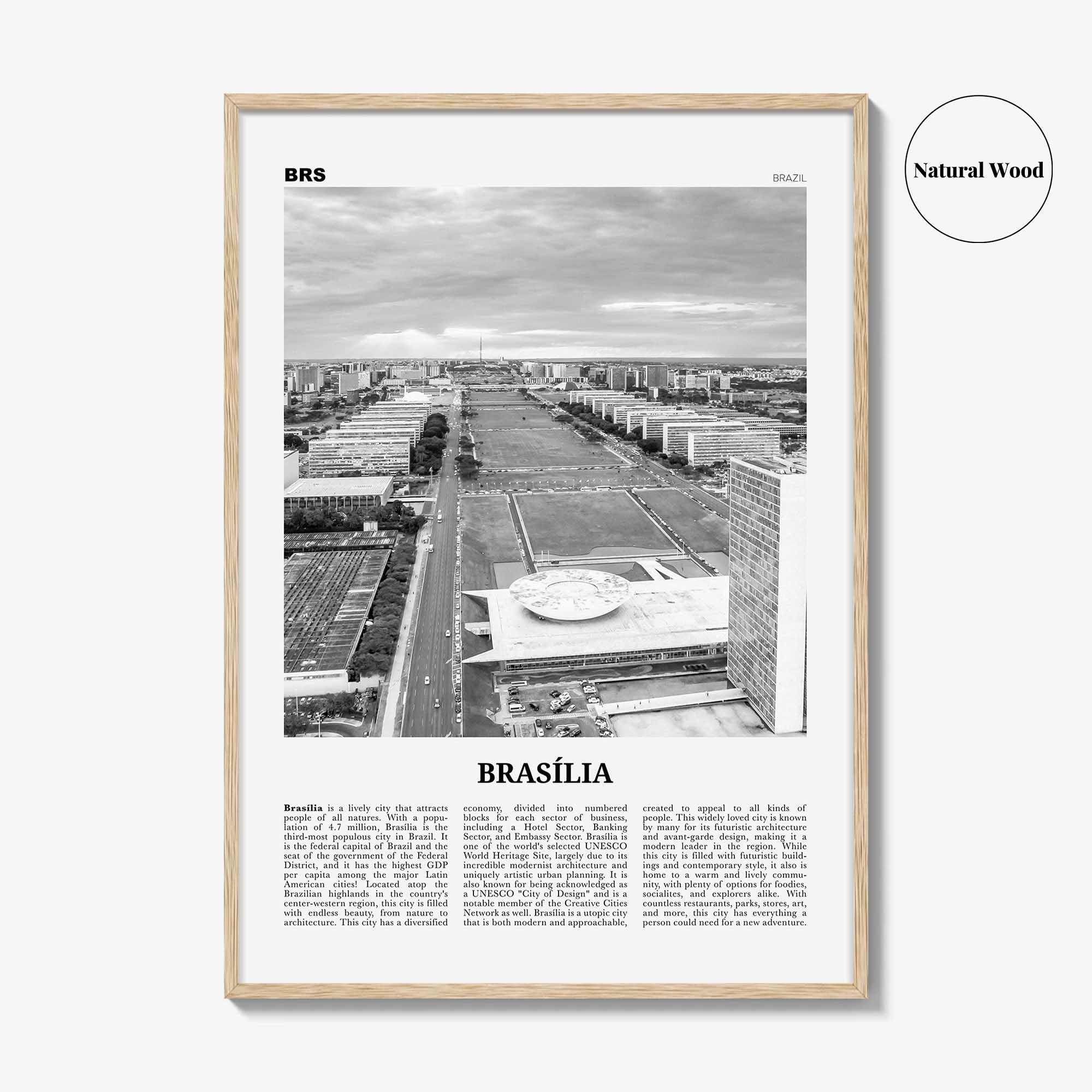 Brasilia Print Black and White No 2, Brasília Wall Art, Brasília Poster, Brasília Photo, Brasília Wall Decor, Brazil, Brasil, South America