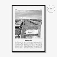 Brasilia Print Black and White No 2, Brasília Wall Art, Brasília Poster, Brasília Photo, Brasília Wall Decor, Brazil, Brasil, South America