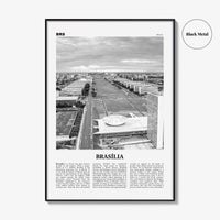 Brasilia Print Black and White No 2, Brasília Wall Art, Brasília Poster, Brasília Photo, Brasília Wall Decor, Brazil, Brasil, South America