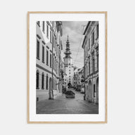 Bratislava Photo B&W Poster