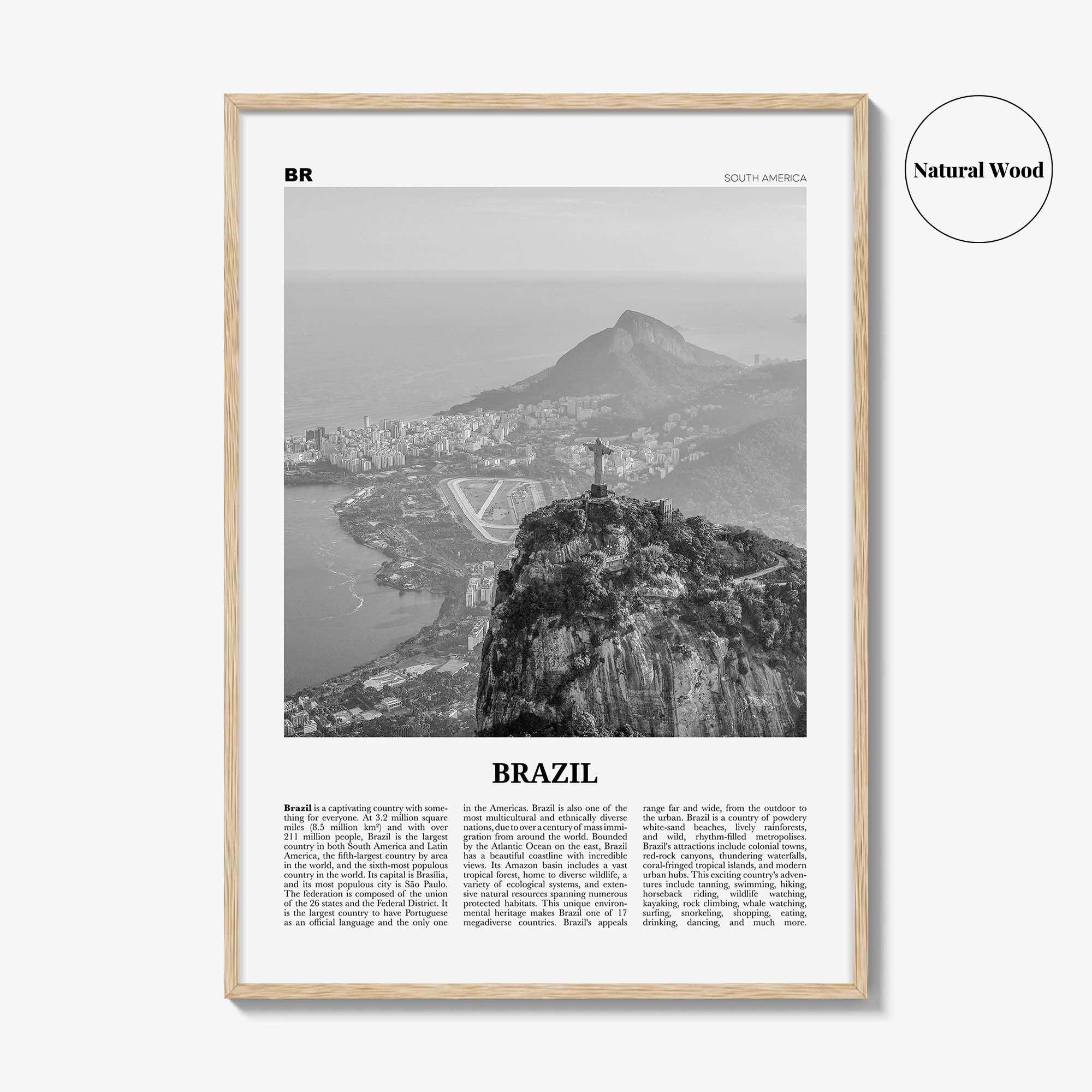 Brazil Print Black and White No 1, Brazil Wall Art, Brazil Poster, Brazil Photo, Brazil Wall Decor, Brasil, Brasília, São Paulo, America