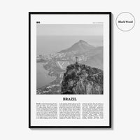 Brazil Print Black and White No 1, Brazil Wall Art, Brazil Poster, Brazil Photo, Brazil Wall Decor, Brasil, Brasília, São Paulo, America