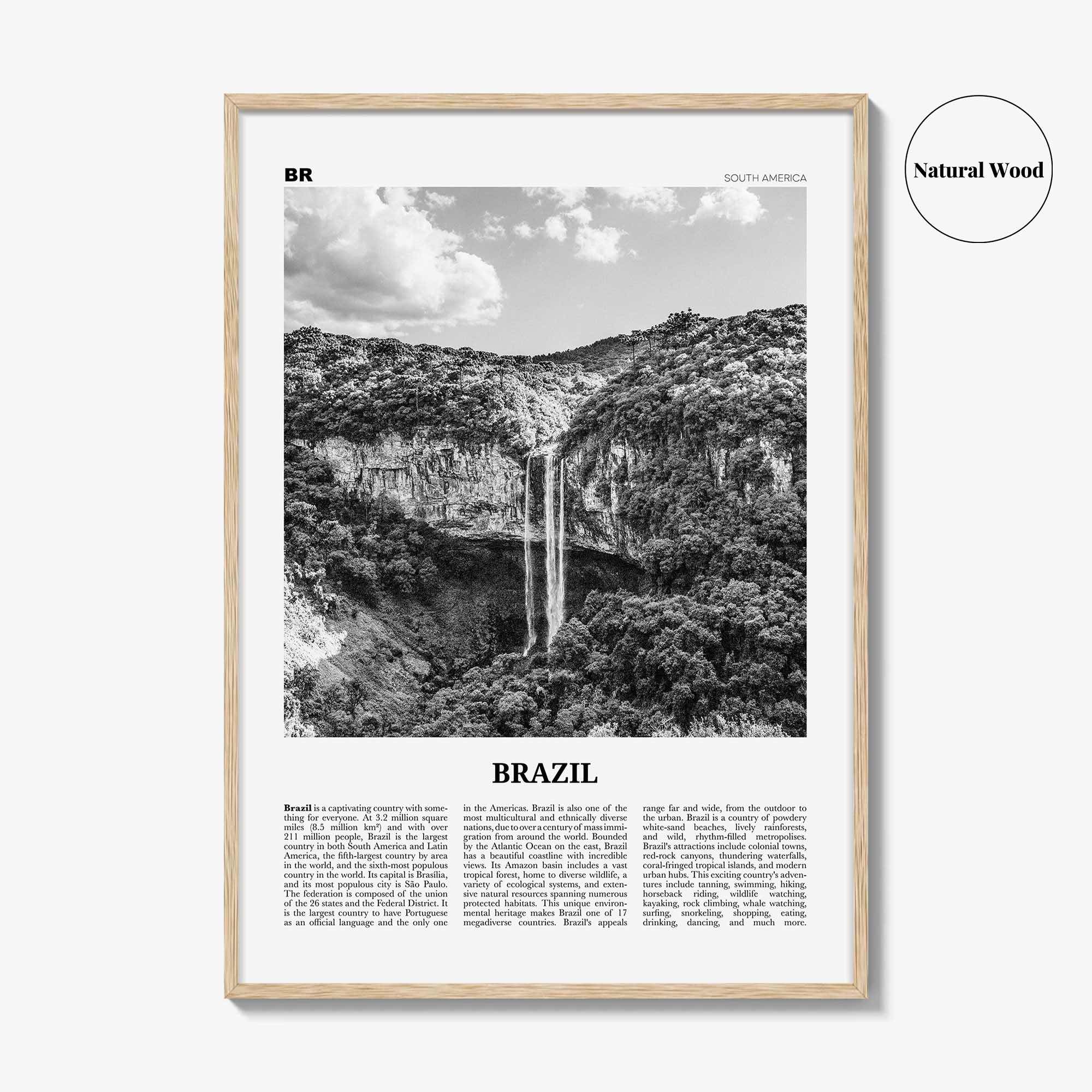 Brazil Print Black and White No 2, Brazil Wall Art, Brazil Poster, Brazil Photo, Brazil Wall Decor, Brasil, Brasília, São Paulo