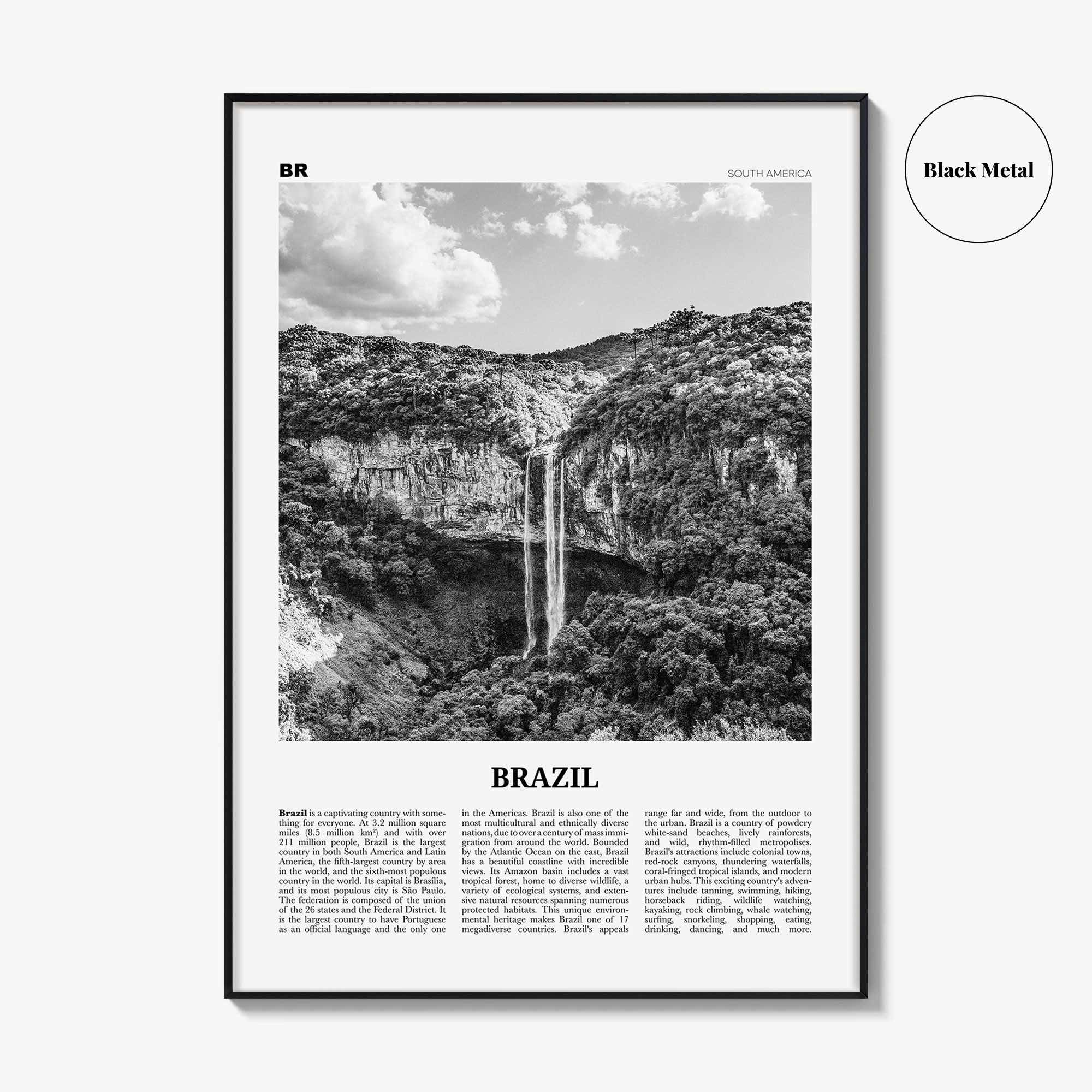 Brazil Print Black and White No 2, Brazil Wall Art, Brazil Poster, Brazil Photo, Brazil Wall Decor, Brasil, Brasília, São Paulo