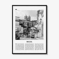 Brazil Print Black and White No 3, Brazil Wall Art, Brazil Poster, Brazil Photo, Brazil Wall Decor, Brasil, Brasília, São Paulo