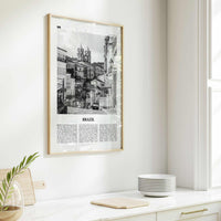 Brazil Print Black and White No 3, Brazil Wall Art, Brazil Poster, Brazil Photo, Brazil Wall Decor, Brasil, Brasília, São Paulo