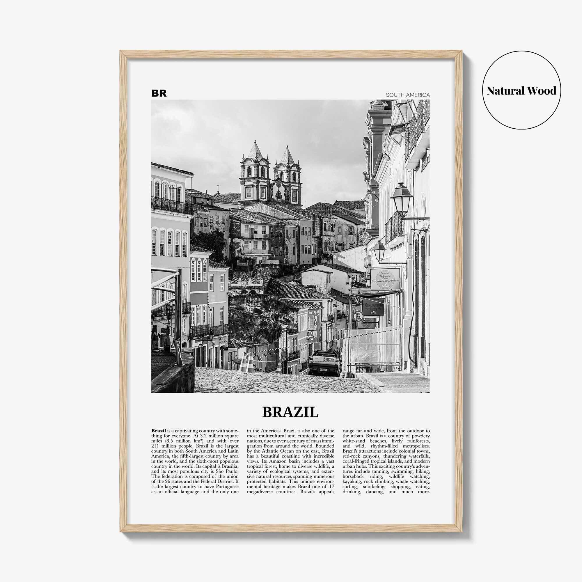 Brazil Print Black and White No 3, Brazil Wall Art, Brazil Poster, Brazil Photo, Brazil Wall Decor, Brasil, Brasília, São Paulo