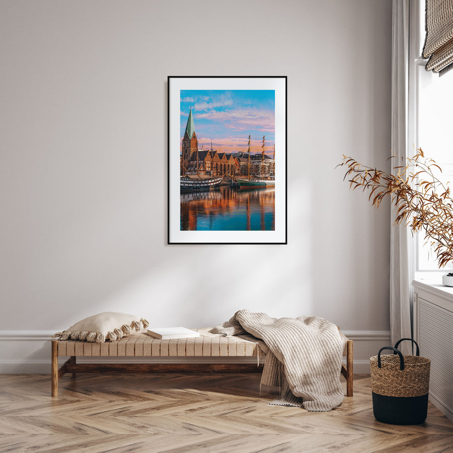 Bremen Photo Color Poster