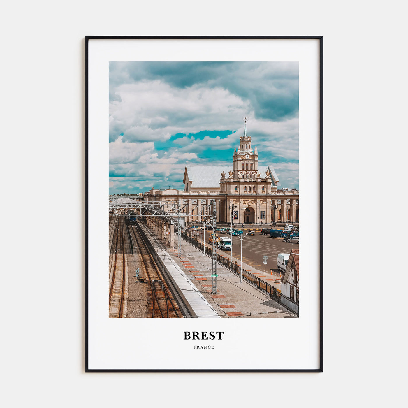 Brest Portrait Color Poster