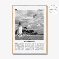 Bridgeport Print Black and White, Bridgeport Wall Art, Bridgeport Poster, Bridgeport Photo, Bridgeport Décor, Bridgeport Map Connecticut USA