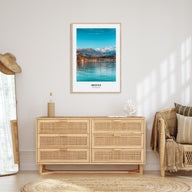 Brienz Portrait Color Poster