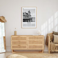 Brighton Travel B&W Poster