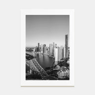 Brisbane Photo B&W No 1 Poster