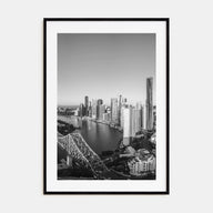 Brisbane Photo B&W No 1 Poster
