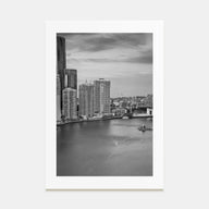 Brisbane Photo B&W No 2 Poster