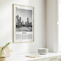 Brisbane Print Black and White No 1, Brisbane Wall Art, Brisbane Poster, Brisbane Photo, Brisbane Wall Decor, Queensland, Australia