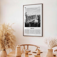 Bristol Print Black and White No 1, Bristol Wall Art, Bristol Poster, Bristol Photo, Bristol Wall Decor, England, UK, United Kingdom