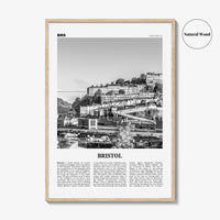 Bristol Print Black and White No 2, Bristol Wall Art, Bristol Poster, Bristol Photo, Bristol Wall Decor, England, UK, United Kingdom
