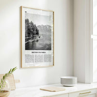 British Columbia Print Black and White, British Columbia Wall Art, British Columbia Poster, British Columbia, Canada, Victoria, Vancouver