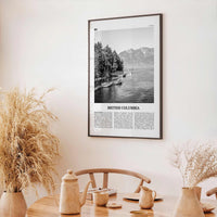 British Columbia Print Black and White, British Columbia Wall Art, British Columbia Poster, British Columbia, Canada, Victoria, Vancouver